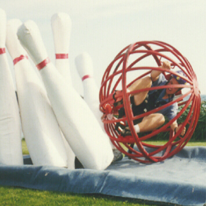 human bowling set