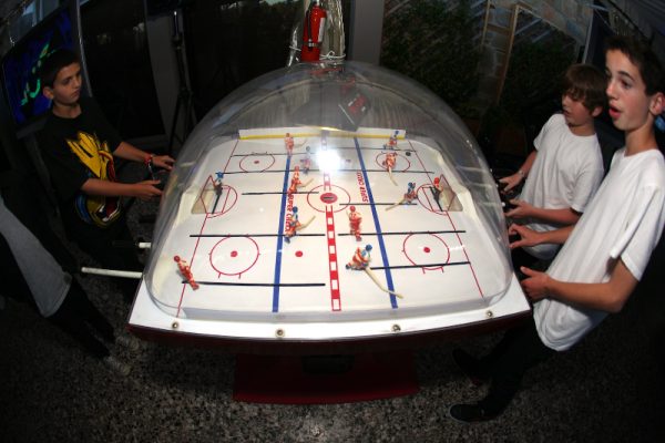 air bubble hockey