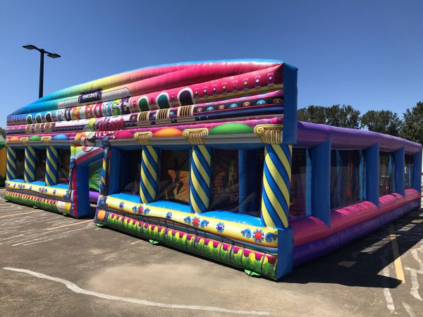 Inflatable Fun House Maze