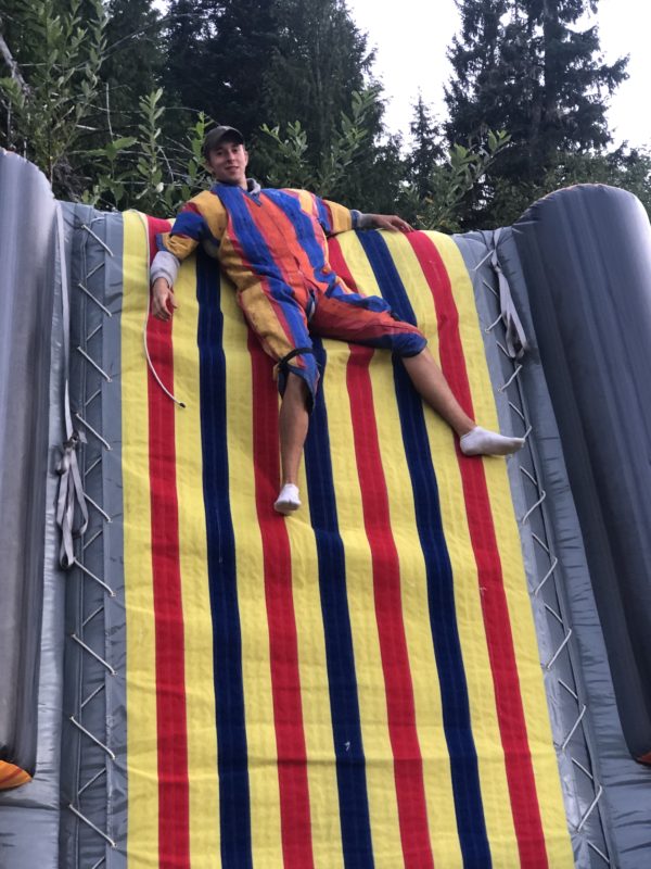 Velcro Wall 27'L with 2 Suits