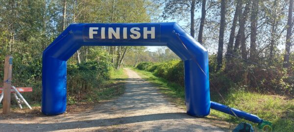 inflatable archway blue rentals