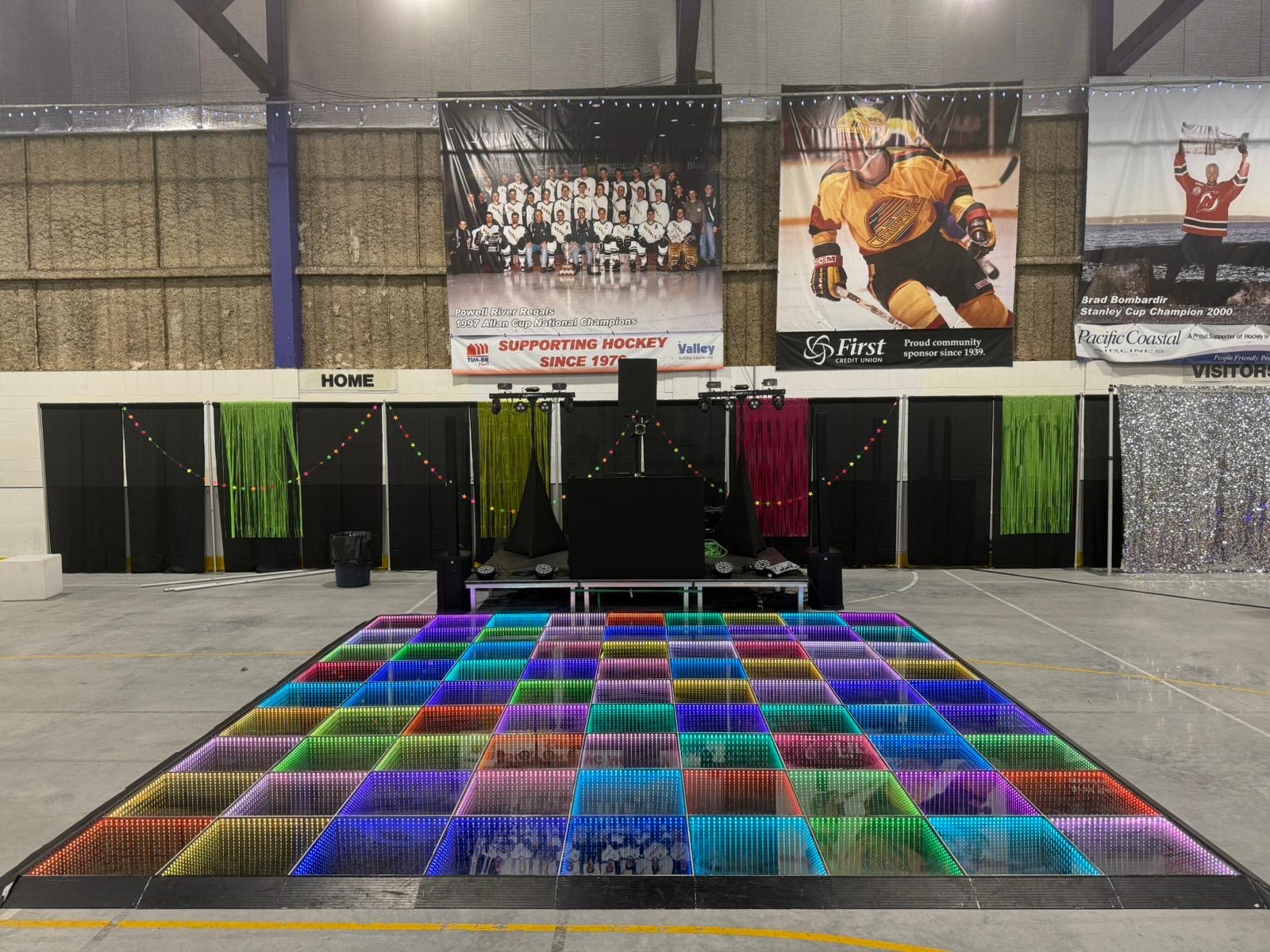PartyWorks - LED Infinity Dance Floor Rentals
