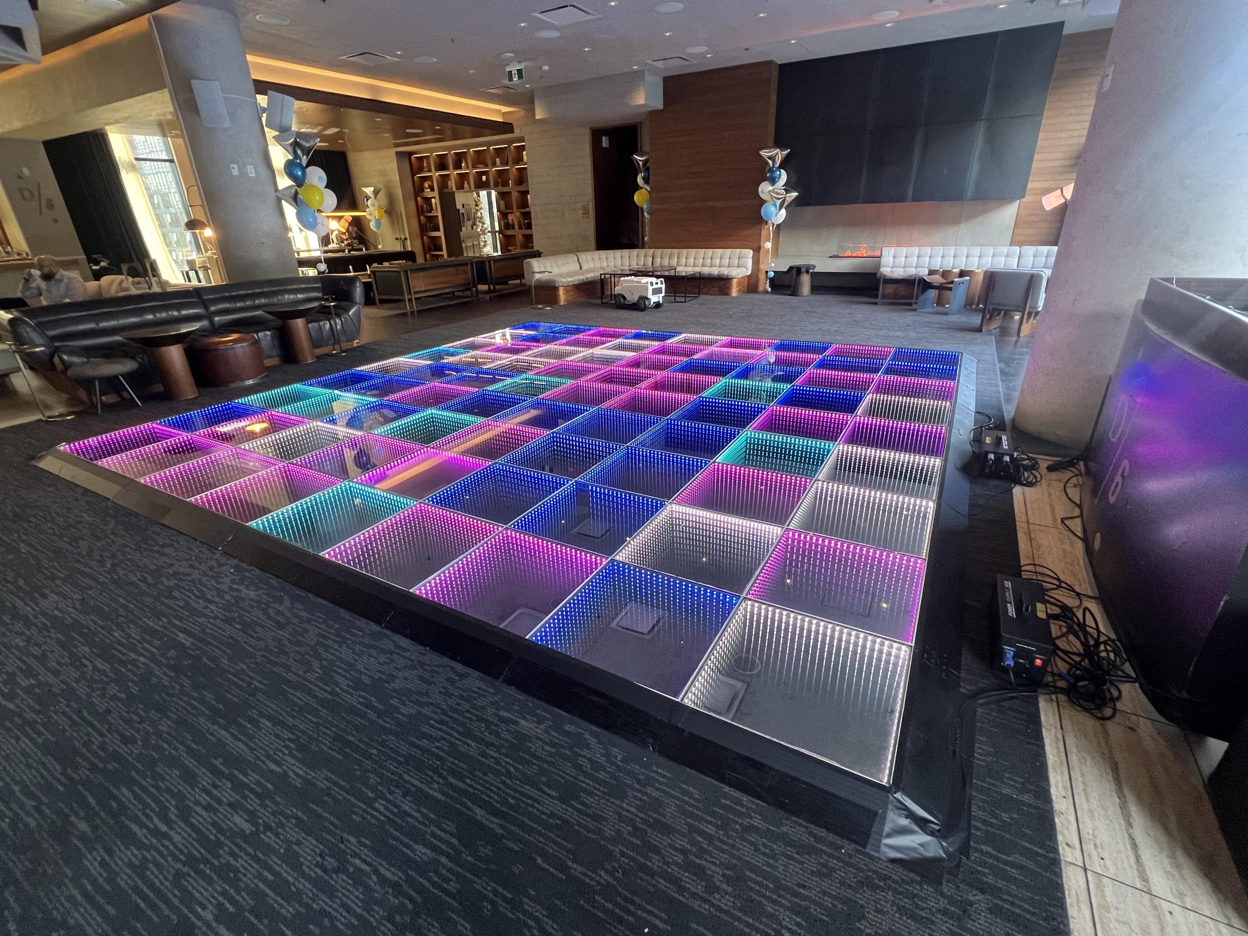 PartyWorks - LED Infinite Dance Floor Rentals
