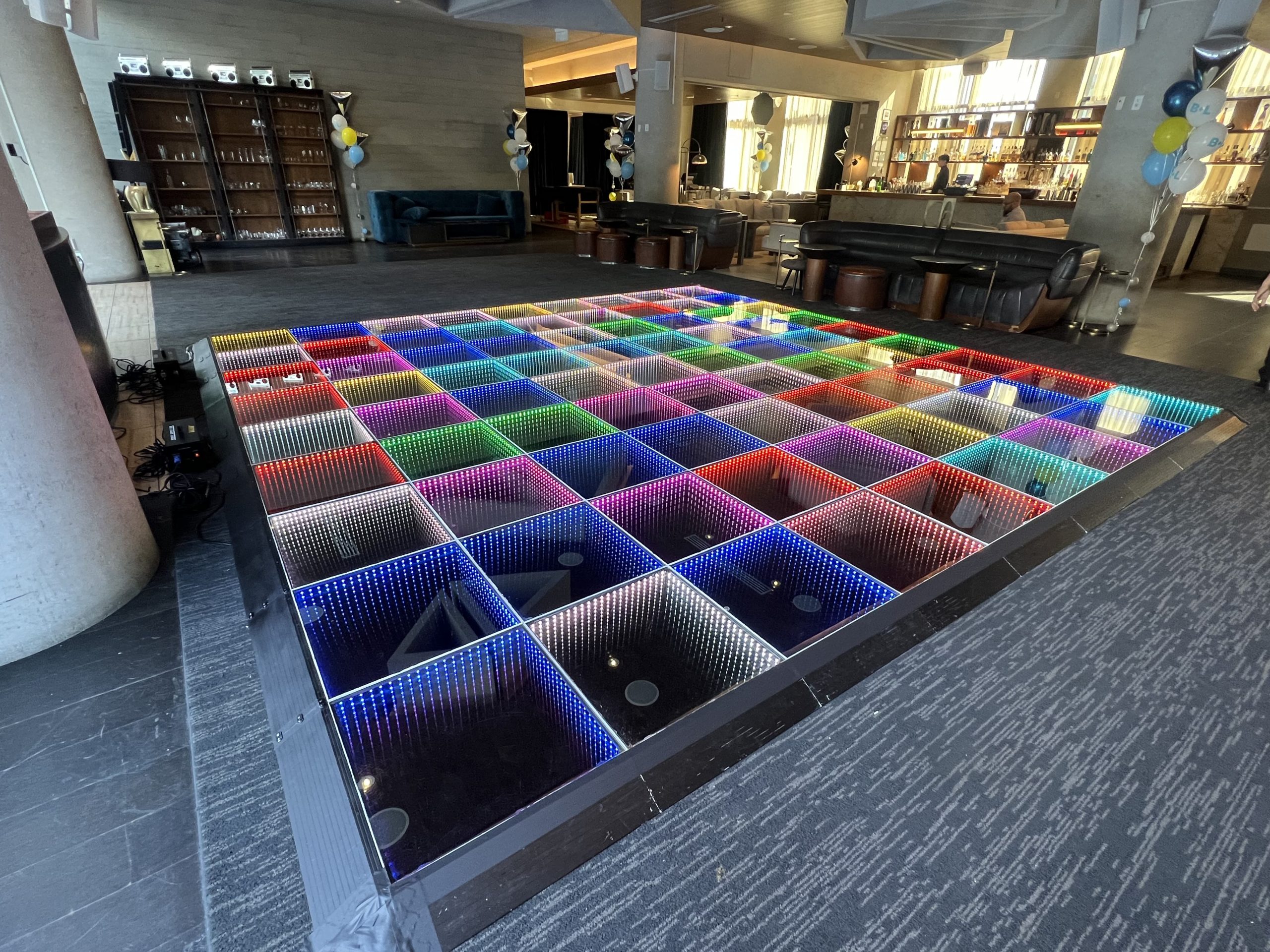 PartyWorks - LED Infinite Dance Floor Rentals