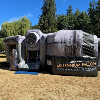 Star Wars Millennium Falcon Inflatable Rental