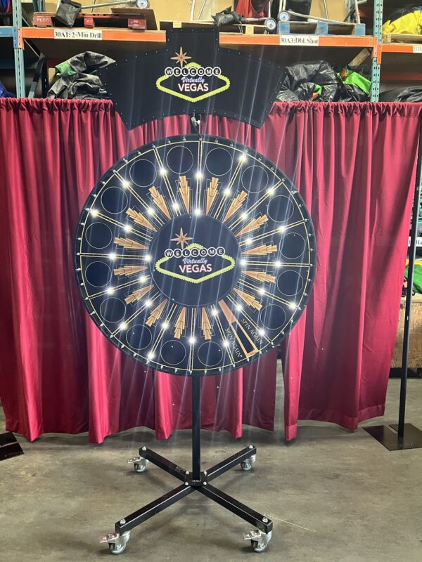 Giant LED Create Your Own Money Wheel