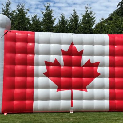 Inflatable Canadian Flag Rental