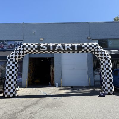 Start/Finish Racing Inflatable Rental