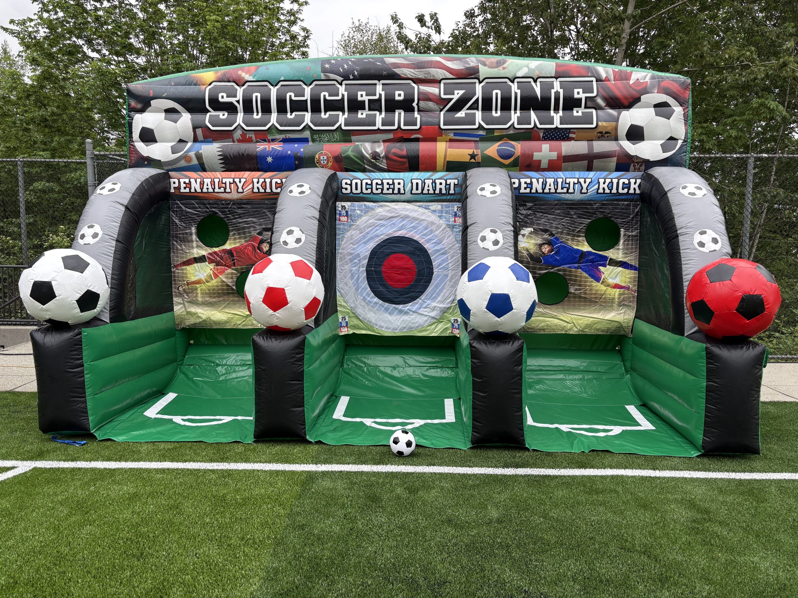 Soccer Zone Inflatable Rental