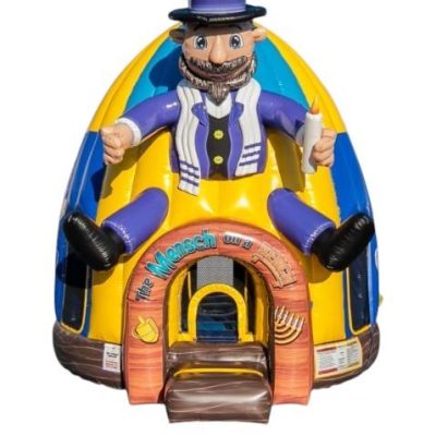 PartyWorks - Mensch on a Bench Bounce Rentals