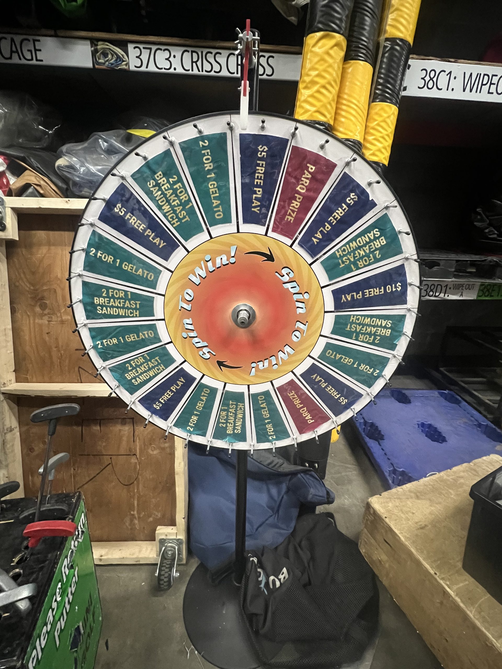 PartyWorks Create You Own Money Wheel